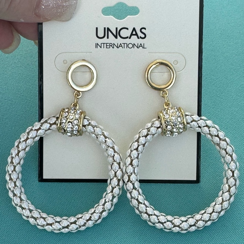 High-End Department Store Designer One of Kind Statement Earrings